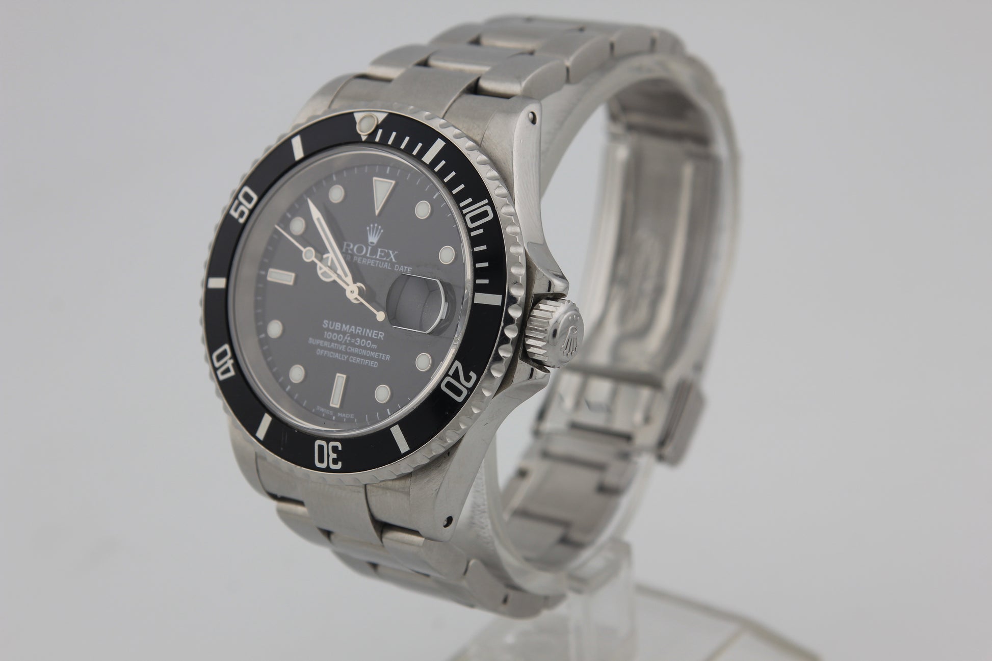 SPEED WATCHES Rolex Submariner Date 16610 – Black Dial - gallery image 4
