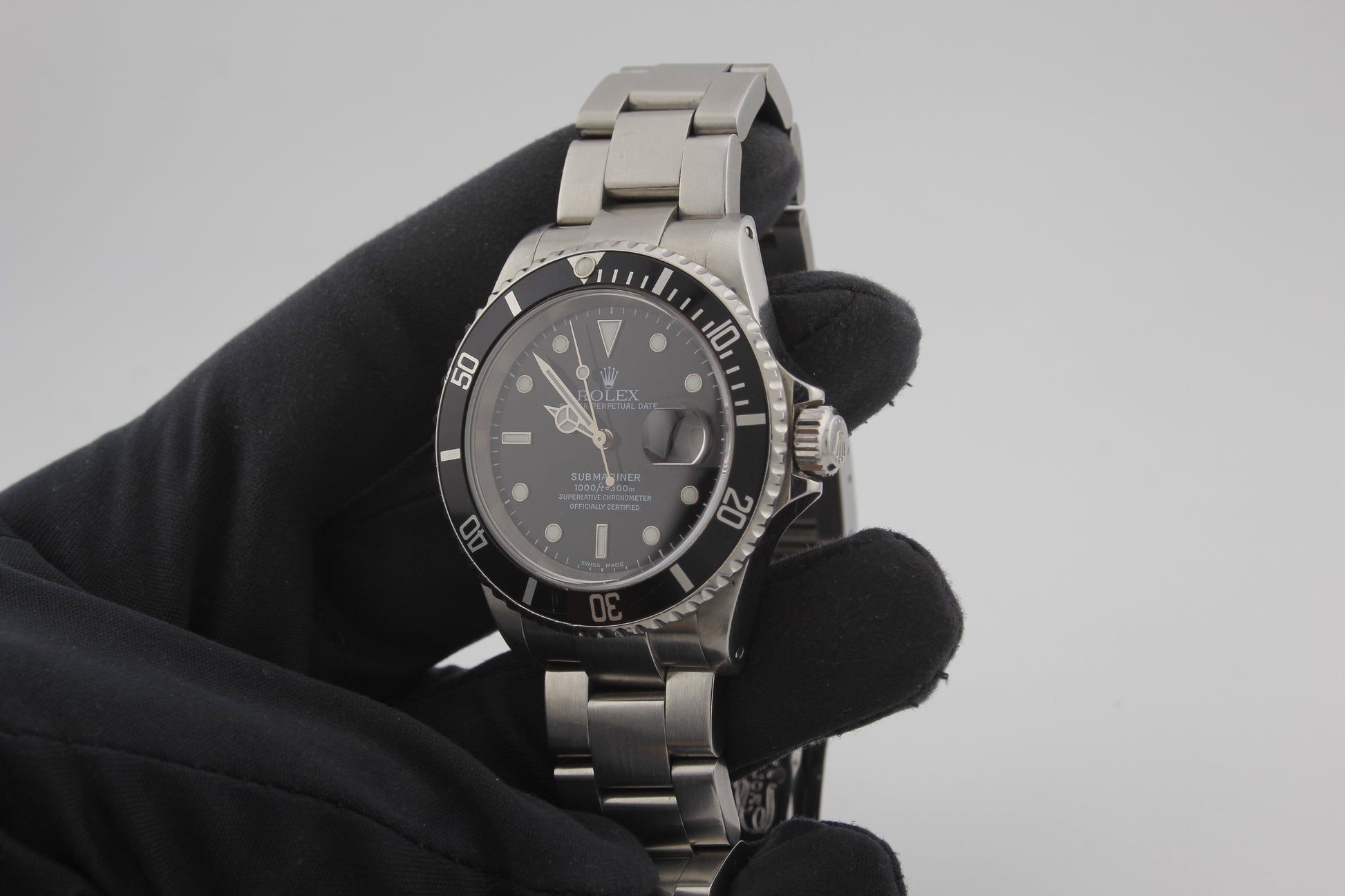 SPEED WATCHES Rolex Submariner Date 16610 – Black Dial - gallery image 12