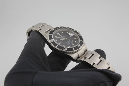 SPEED WATCHES Rolex Submariner Date 16610 – Black Dial - thumbnail image 7
