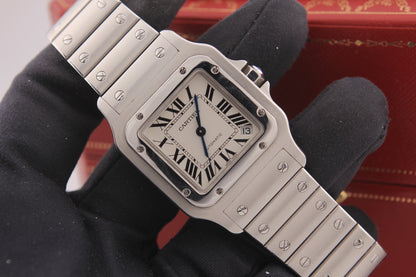SPEED WATCHES Cartier Santos Galbée W20098D6 - thumbnail image 1