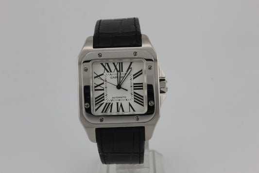 SPEED WATCHES Cartier Santos 100 Ref. W20073X8 - product image