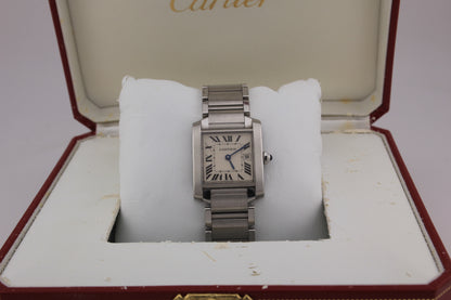 SPEED WATCHES Cartier Tank Française W51011Q3 - thumbnail image 1