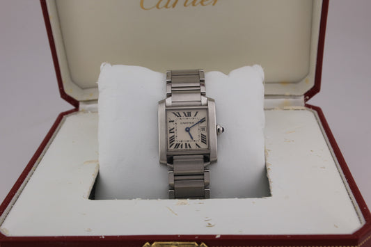 SPEED WATCHES Cartier Tank Française W51011Q3 - product image