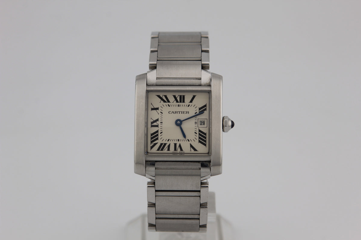SPEED WATCHES Cartier Tank Française W51011Q3 - gallery image 2