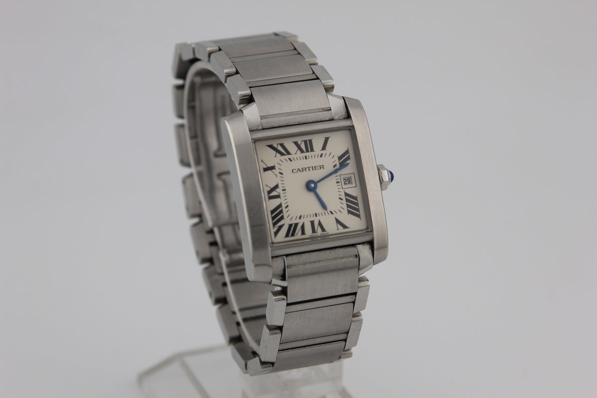 SPEED WATCHES Cartier Tank Française W51011Q3 - full size product image